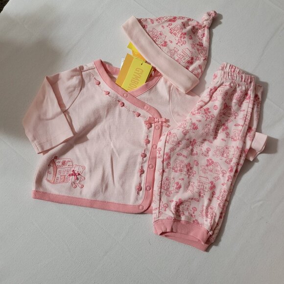 Gymboree Vintage Favorite Toys NWT 3-6 month Set. Hat, jacket & Pants.